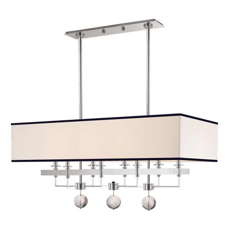 Hudson Valley Lighting Gresham Park Linear in Polished Nickel 5648-PN