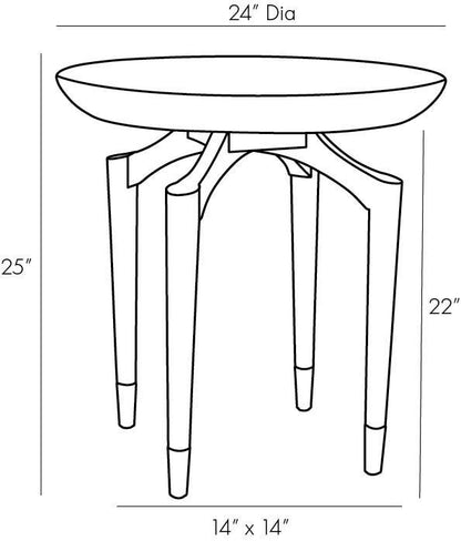 Arteriors Home Wagner End Table 5652