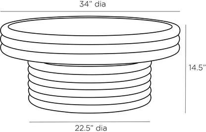 Arteriors Home Omega Coffee Table 5697