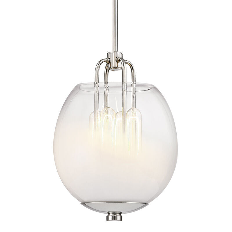 Hudson Valley Lighting Sawyer Pendant in Polished Nickel 5709-PN