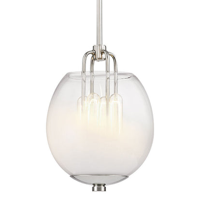 Hudson Valley Lighting Sawyer Pendant in Polished Nickel 5709-PN