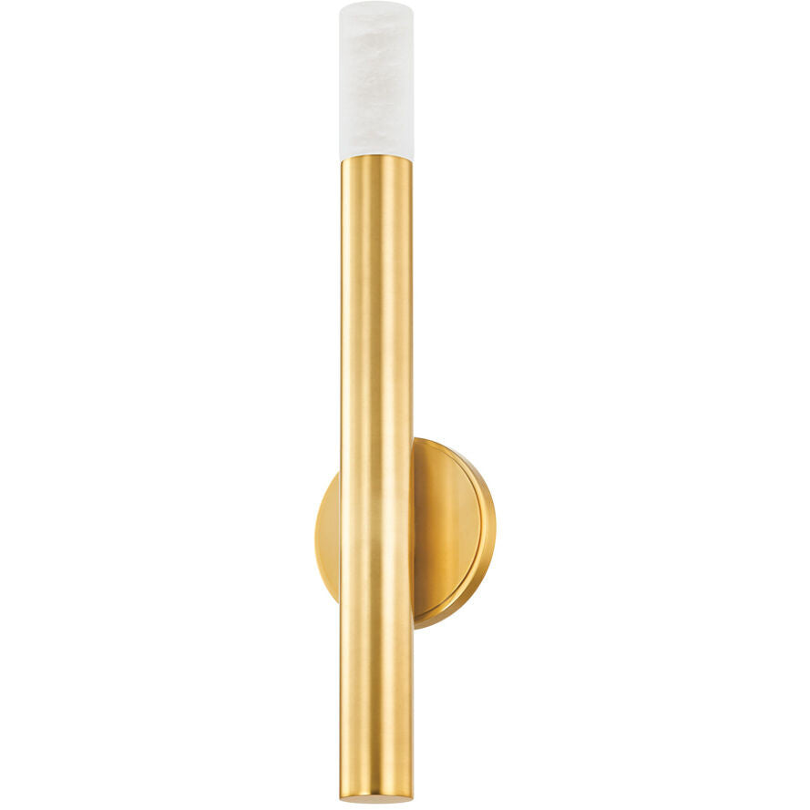 Hudson Valley Lighting Pali Wall Sconce in Aged Brass 5719-AGB