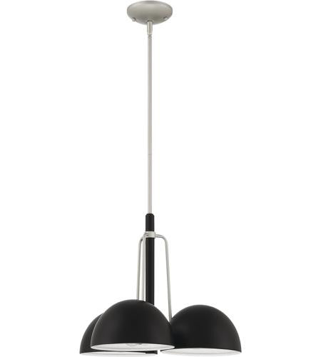 Craftmade Kahn 3 Light Outdoor Chandelier, Midnight / Satin Aluminum in Midnight / Satin Aluminum 57223-MNSA