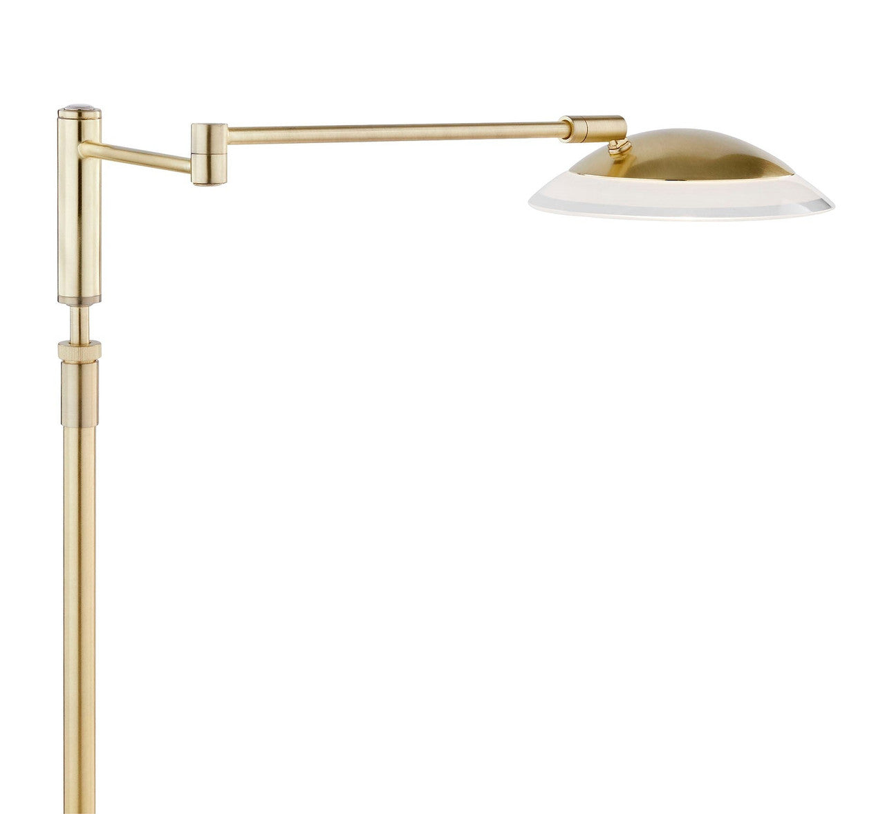 Arnsberg Meran Turbo Table Lamp in Satin Brass 572310108