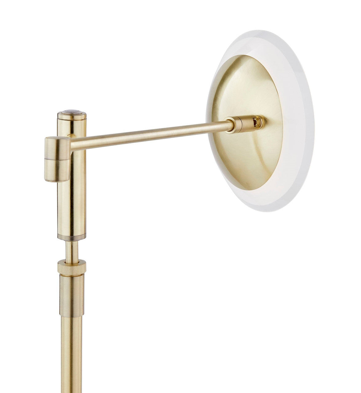 Arnsberg Meran Turbo Table Lamp in Satin Brass 572310108