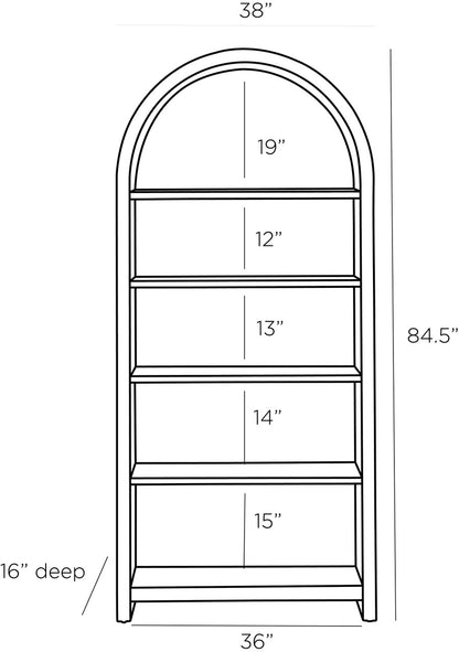 Arteriors Home Osmond Bookshelf 5728