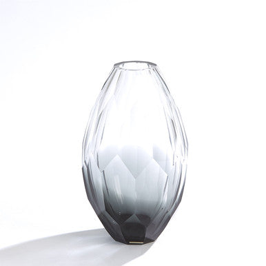 Global Views Prism Vase-Grey-Small 7.80672