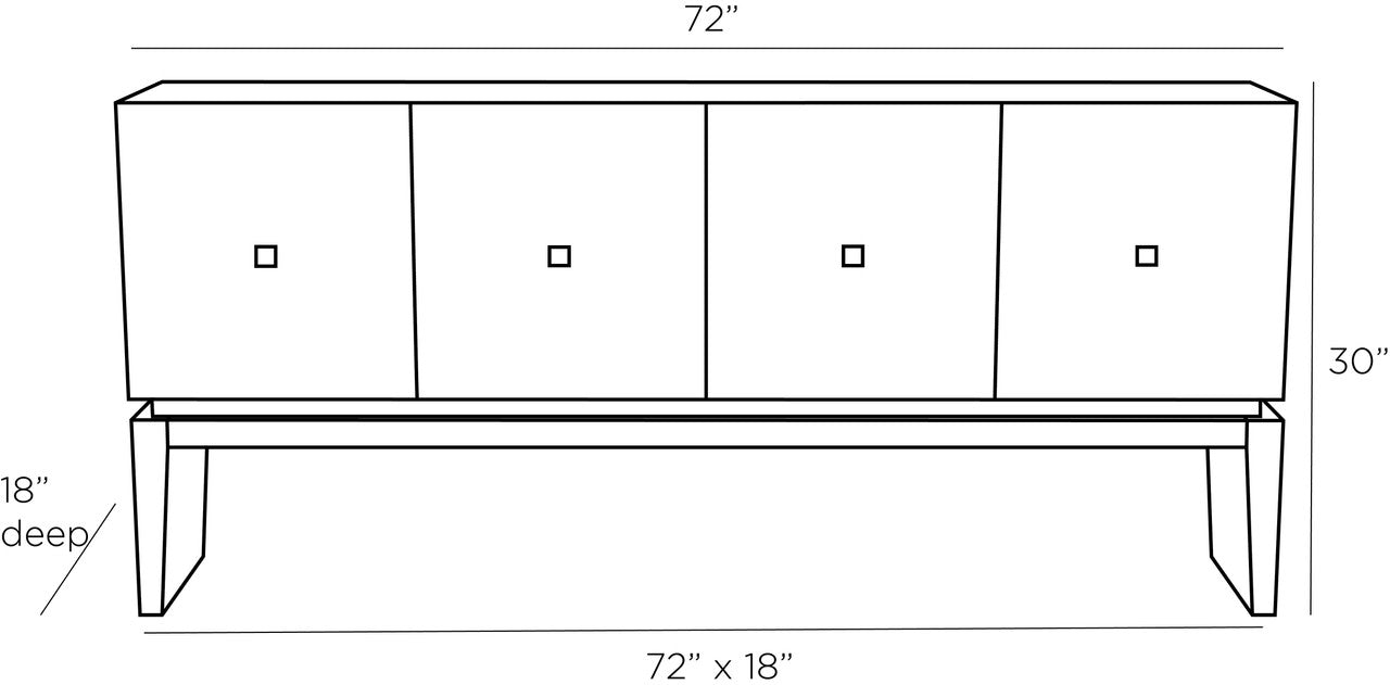 Arteriors Home Renata Credenza 5742