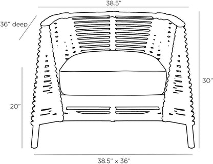 Arteriors Home Rafferty Lounge Chair 5750