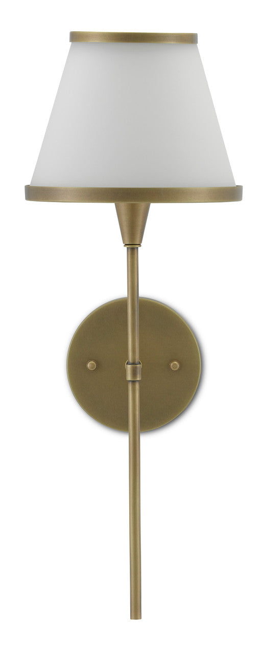 Currey & Co. Brimsley Brass Wall Sconce 5800-0001