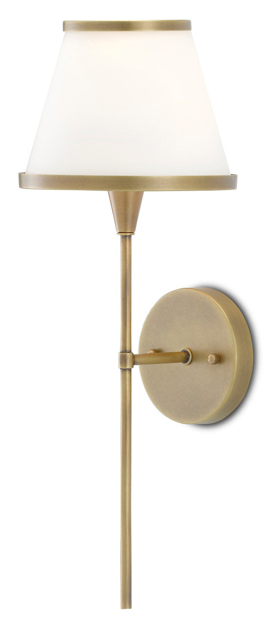 Currey & Co. Brimsley Brass Wall Sconce 5800-0001