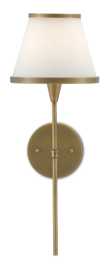 Currey & Co. Brimsley Brass Wall Sconce 5800-0001