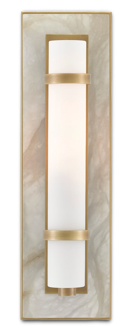 Currey & Co. Bruneau Brass Wall Sconce 5800-0016