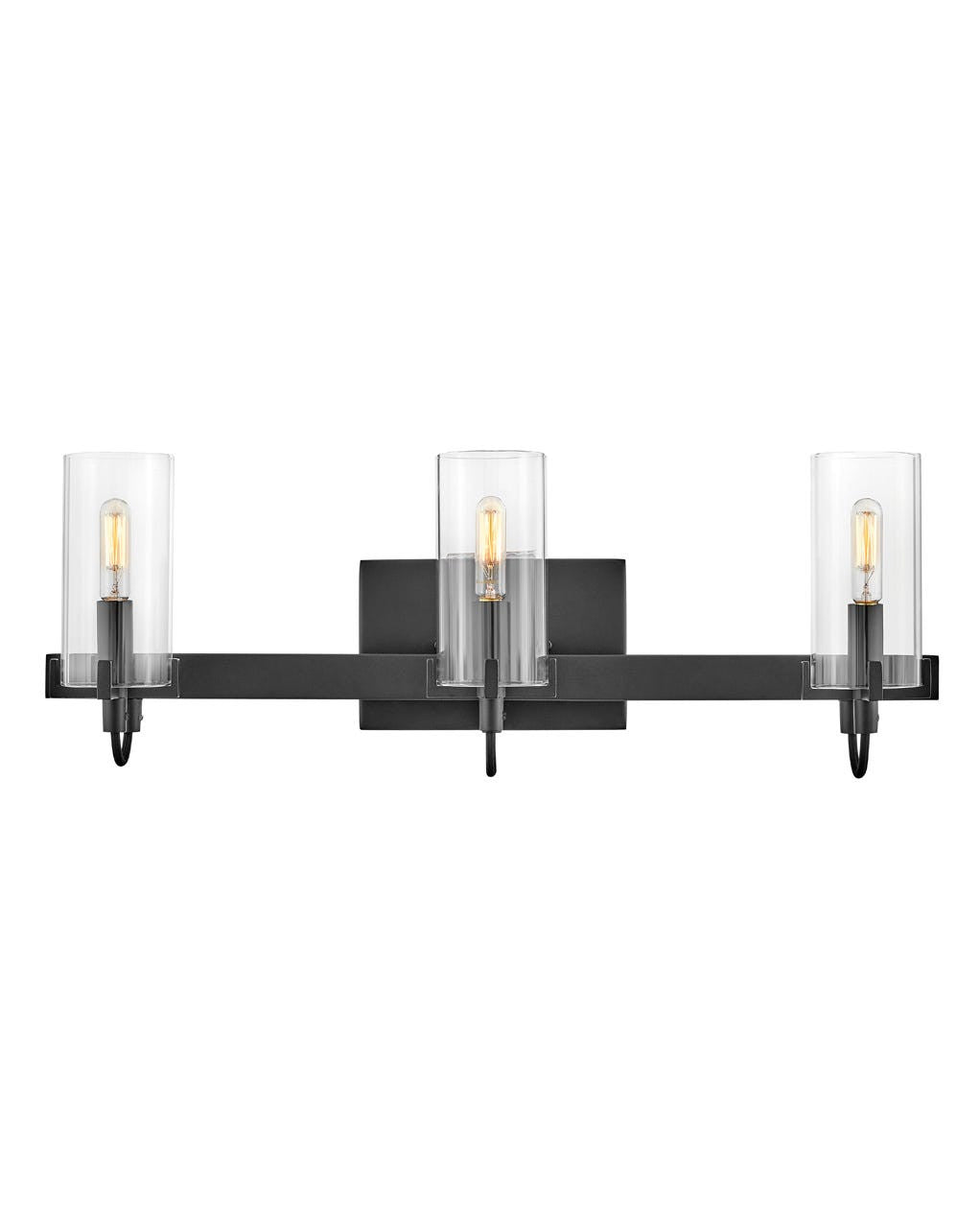 Hinkley Lighting Ryden Three Light Vanity in Black 58063BK