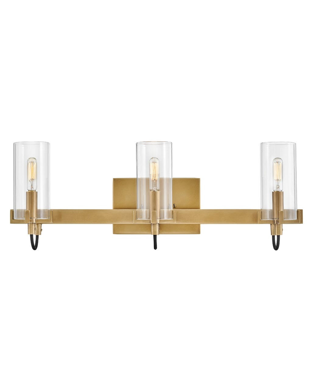 Hinkley Lighting Ryden Three Light Vanity in Heritage Brass 58063HB