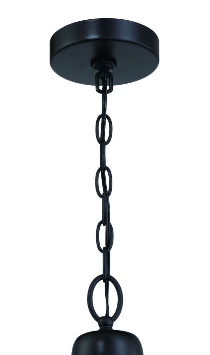 Craftmade Wrenn 6 Light Chandelier in Flat Black 58126-FB