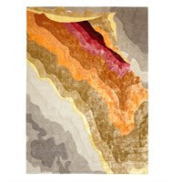 Global Views Fractured Rug-Warm-8' x 10' 9.93659