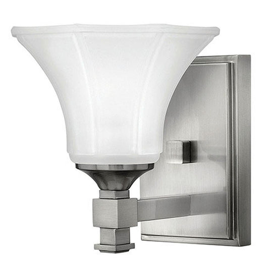 Hinkley Lighting Abbie Single Light Vanity Brushed Nickel 5850BN