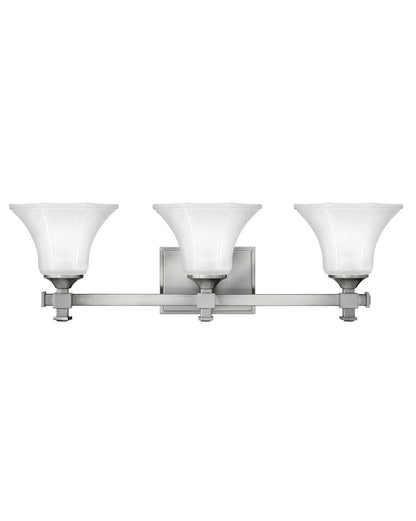 Hinkley Lighting Abbie Three Light Vanity Brushed Nickel 5853BN