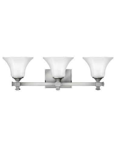 Hinkley Lighting Abbie Three Light Vanity Brushed Nickel 5853BN