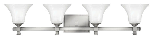 Hinkley Lighting Abbie Four Light Vanity Brushed Nickel 5854BN