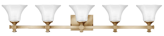 Hinkley Lighting Abbie Five Light Vanity Brushed Caramel 5855BC