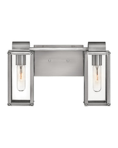 Hinkley Lighting Sag Harbor Two Light Vanity Polished Antique Nickel 5862PL