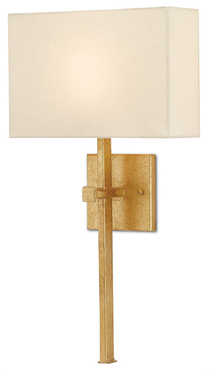 Currey & Co. Ashdown Gold Wall Sconce 5900-0005