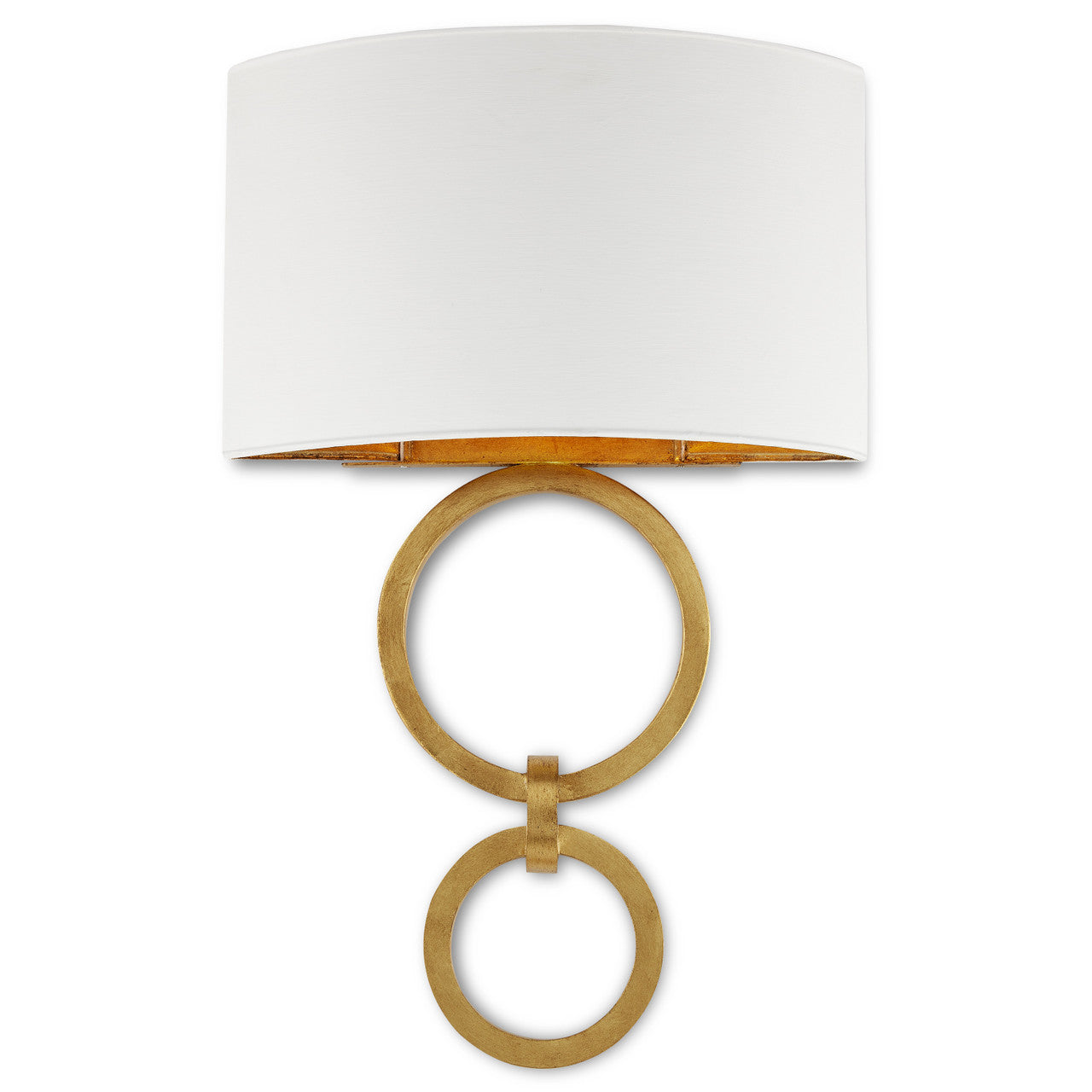 Currey & Co. Bolebrook White Wall Sconce 5900-0048