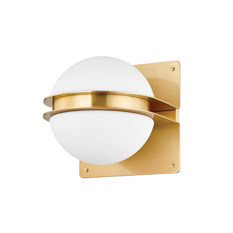 Hudson Valley Lighting Rudolf Wall Sconce in Aged Brass 5900-AGB