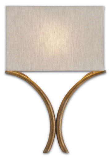 Currey & Co. Cornwall Gold Wall Sconce 5901