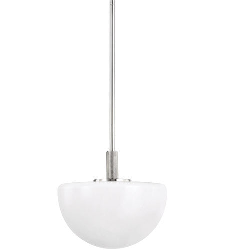 Hudson Valley Lighting Lethbridge 1 Light Pendant in Polished Nickel 5913-PN