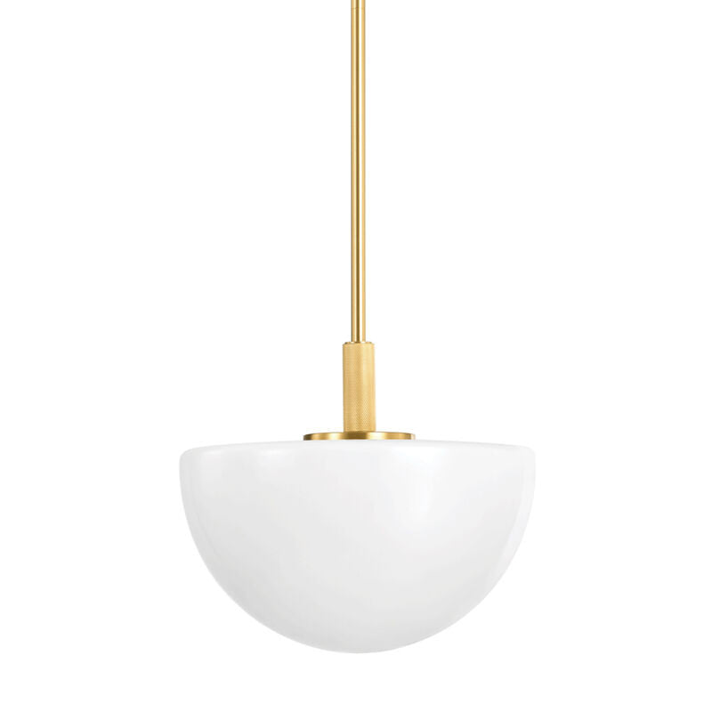 Hudson Valley Lighting Lethbridge Pendant in Aged Brass 5915-AGB