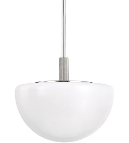 Hudson Valley Lighting Lethbridge 1 Light Pendant in Polished Nickel 5919-PN