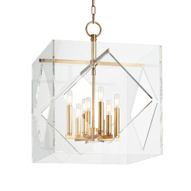 Hudson Valley Lighting Travis Chandelier in Aged Brass 5920-AGB