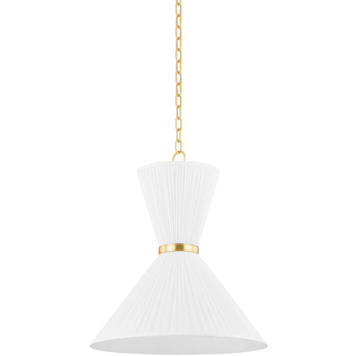 Hudson Valley Lighting Enid Pendant in Aged Brass 5922-AGB