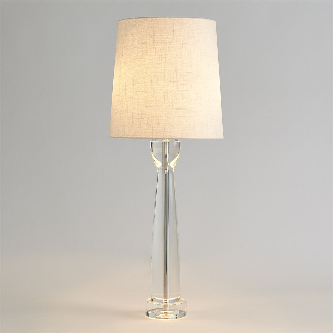 Global Views Modern Crystal Column Lamp 8.82982