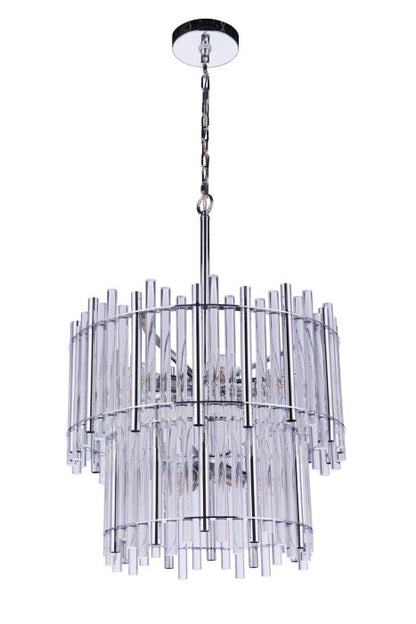 Craftmade Reveal 9 Light Chandelier in Chrome 59229-CH