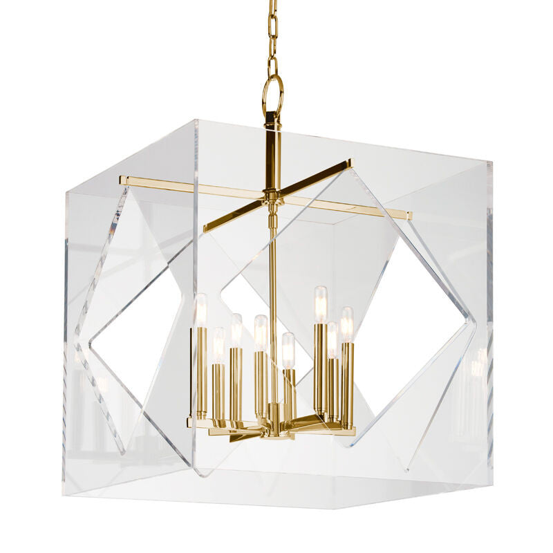 Hudson Valley Lighting Travis Chandelier in Aged Brass 5924-AGB