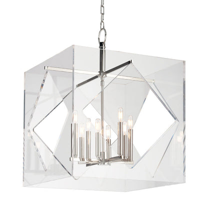 Hudson Valley Lighting Travis Chandelier in Polished Nickel 5924-PN