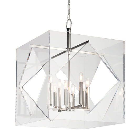 Hudson Valley Lighting Travis Chandelier in Polished Nickel 5924-PN