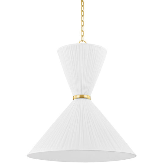 Hudson Valley Lighting Enid Pendant in Aged Brass 5930-AGB