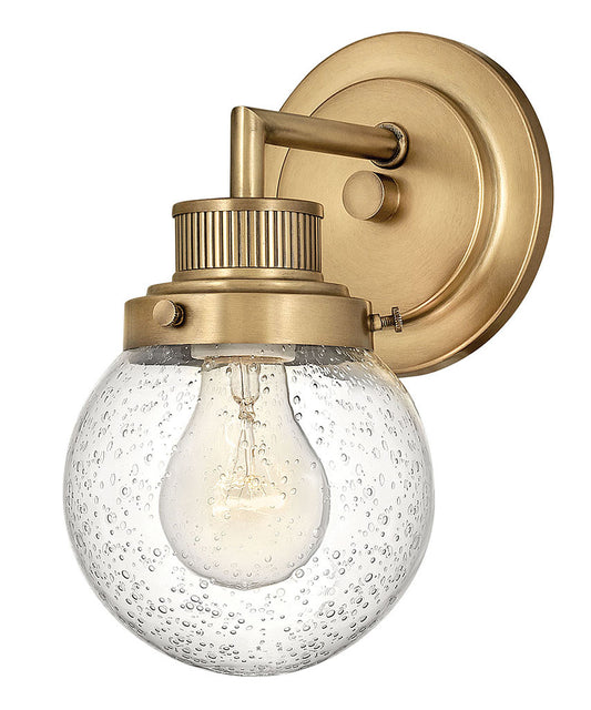 Hinkley Lighting Poppy Single Light Vanity Heritage Brass 5930HB