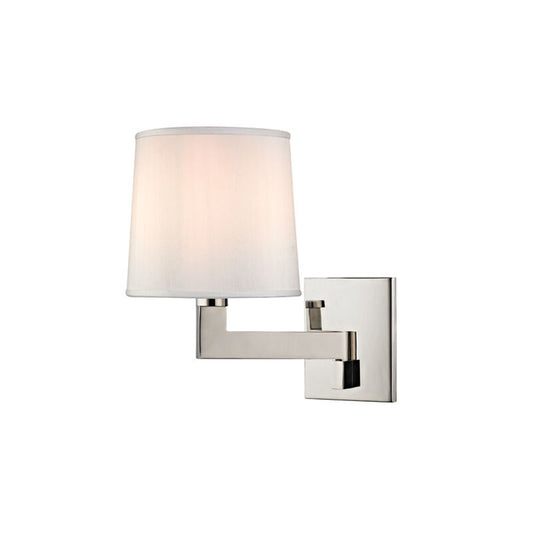 Hudson Valley Lighting Fairport Wall Sconce in Polished Nickel 5931-PN