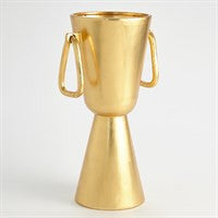 Global Views Trophy Urn-Gold Leaf 9.93690