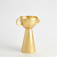 Global Views Loving Cup-Gold Leaf-Small 9.93692