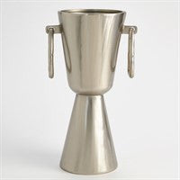 Global Views Trophy Urn-Nickel 9.93696