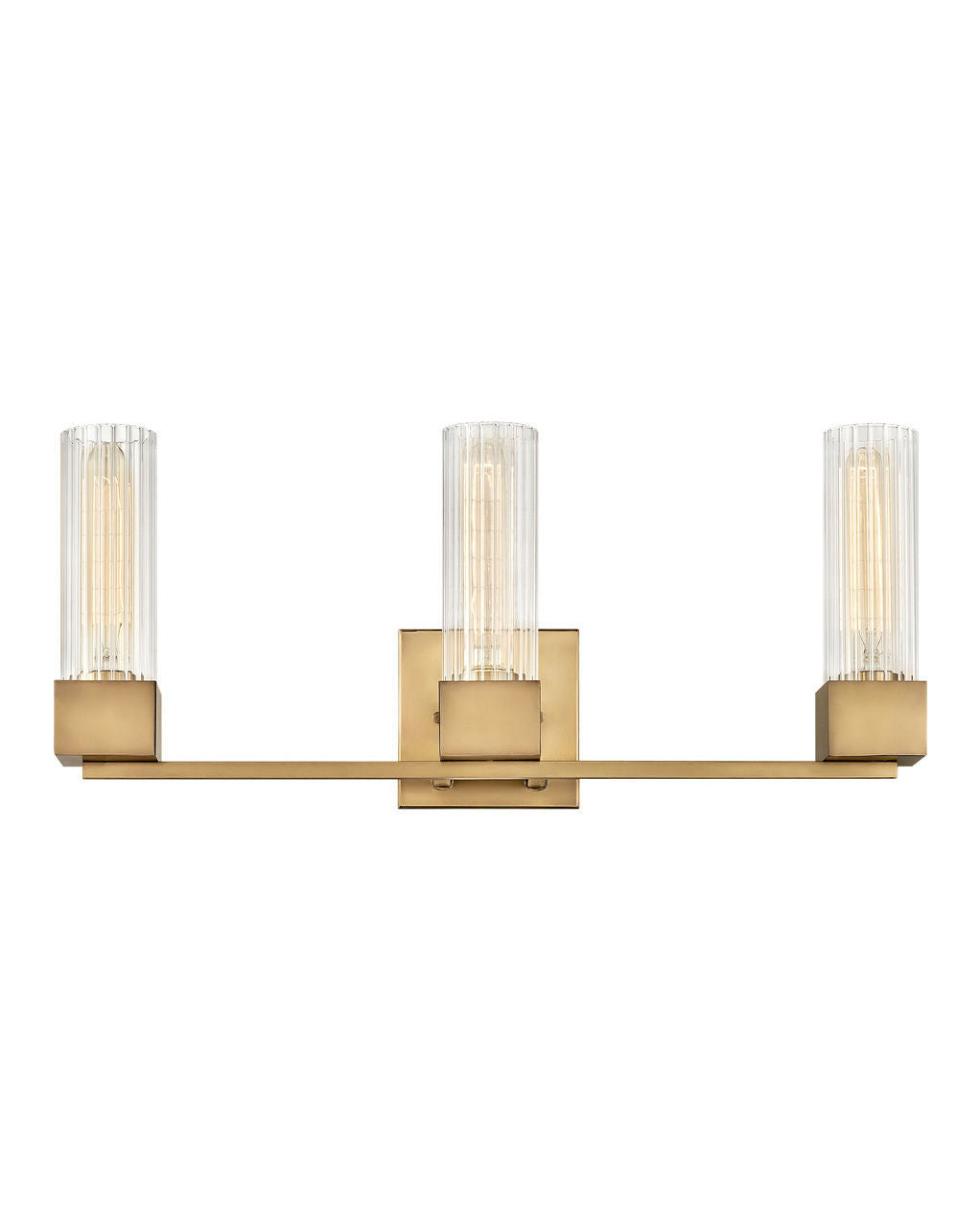 Hinkley Lighting Xander Three Light Vanity Heritage Brass 5973HB