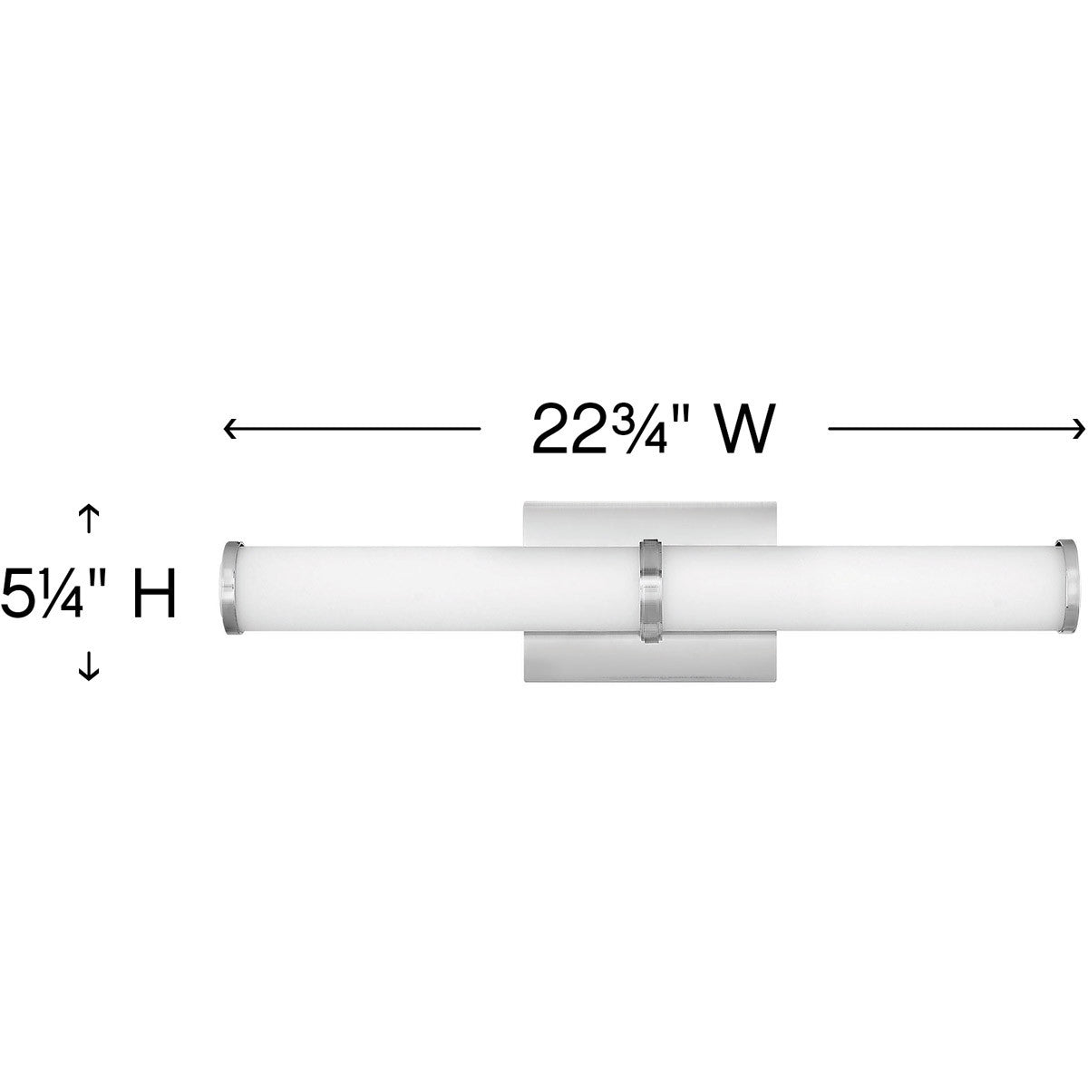 Hinkley Lighting Simi Medium LED Vanity Brushed Nickel 59923BN