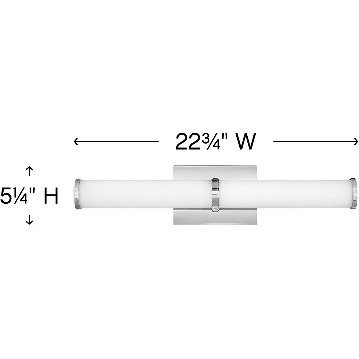 Hinkley Lighting Simi Medium LED Vanity Chrome 59923CM